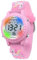 HMJIA 3D Cartoon Design Armbanduhr für Kinder Jungen und Mädchen 3ATM Wasserdicht Kinderuhr mit Wecker/Datum/Stoppuhr/LED (LED Einhorn Rosa)