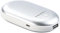 PEARL Taschenwärmer: 2in1-Powerbank mit Handwärmer, 4.000 mAh, 3 Temperaturstufen, silber (Powerbank mit Taschenwärmer, Handwärmer aufladbar, Thermo Kissen)