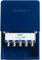 EDISION OMS-4 SAT-Verteiler 4-Fach MAST Outdoor, geignet für TV, Satellit, Kabel-Fernseher, Radio, Unicable, Frequenzbereich 5-2400Mhz, DVB-S2, DVB-T2, DVB-C, DC Durchgang, Wetterfestes Gehause