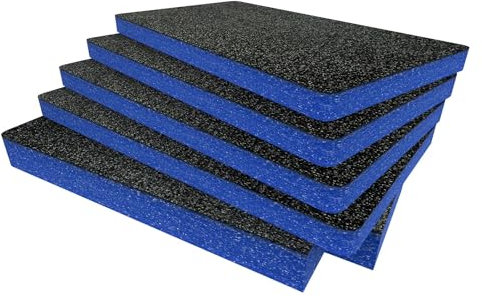 Shadow Foam Insert Pack Made for Peli 1535 - Cut and Peel Foam Inserts for Peli Cases | Camera Storage, Photography Organisation Blue / 30mm