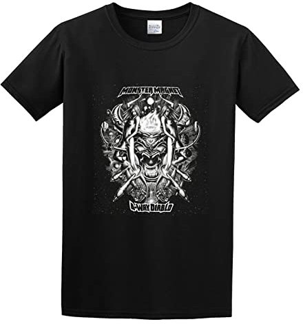 Men's Monster Magnet 4 Way Diablo T-Shirt Black 3XL