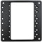 DolDer HDD Montagehalterung Festplattenhalter Adapter Mouting Wechselrahmen, Montangeplatte Kompatibel mit 2,5/3,5 Zoll Festplatten, am PC 12/9cm Lüfter installiert (2 Stück)