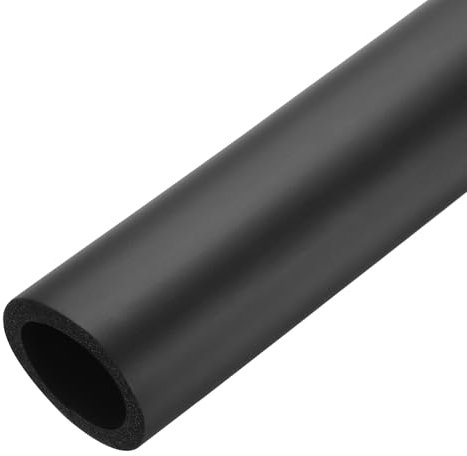 uxcell Schaumstoffschlauch für Griffstütze, Rohrisolierung, Außenrohrlagerung, 40 mm Innendurchmesser, 54 mm Außendurchmesser, 1 m, Schwarz