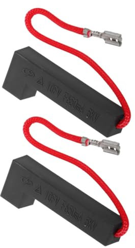 Didiseaon 2pièces Lot De Porte-fusibles Avec Fusible Haute Tension Et Diode Unidirectionnelle Pour Micro-ondes Kit De Réparation Portable Pour Four à Micro-ondes Compatible Maisons Camping-c