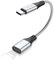 TRANLIKS pour Lightning vers USB C Adaptateur, Prend en Charge Rapide et Le Transfert de Données PD 60W pour Apple 15/16 et Autres Appareils de Classe C (Argent)