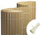 jarolift Canniccio PVC Frangivista Recinzione Balcone frangivento, Arella Paravista Giardino, Balcone, Terrazza, 180 x 800 cm (2 x 4 m di Lunghezza), bambù incl. 100 Fascette Fermacavi Trasparenti