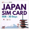 BeachSIM Japan SIM-Karte. 5 GB Daten bei 4G/5G-Geschwindigkeiten. Nur Prepaid-Daten SIM-Karte. Einfaches Aufladen. Funktioniert auf iOS- und Android-Geräten. Gültig für 30 Tage.
