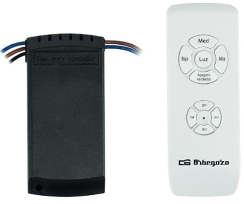 Kit Orbegozo RCM 9000 para Ventilador de Techo- Incluye Receptor y Mando a Distancia