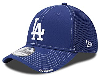 MLB Los Angeles Dodgers Neo Fitted Baseball Cap, Royal, Medium/Large
