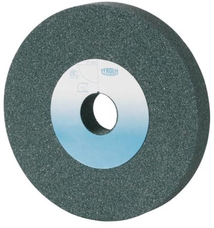 Tyrolit 822622 Schleifbockscheibe Sica Form 1 gerade, Korn 80, 200 mm x 25 mm x 51 mm