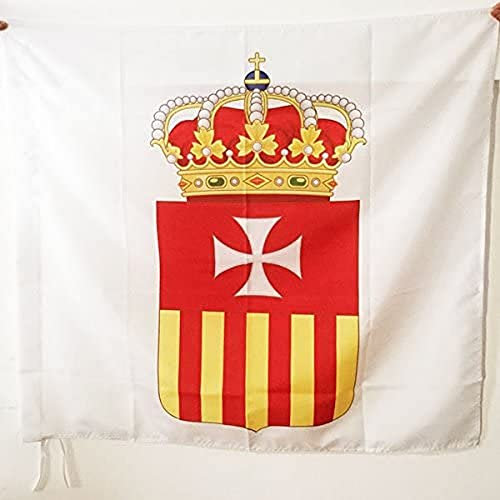 AZ FLAG - Flagge Mercedarier-Orden - 90x90 cm - Mercedarierordens Fahne 90 x 90 Cm Scheide Für Mast - Flaggen