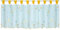 Bistrogardine mit Schlaufen ca. 150x45 cm Auswahl: orange - Blumen