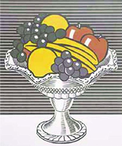 1art1 Roy Lichtenstein Poster Stilleben: Eine Schüssel Aus Kristall, 1973 Kunstdruck Bild 87x68 cm