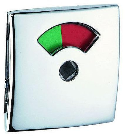 Vachette 9835 Chrom Kontrollleuchte RV 232 Gewindesäulen