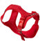 TRIXIE Comfort Soft Touren-Geschirr Größe S: Brustumfang 33–50 cm/20 mm in rot - gepolstertes Hundegeschirr zum Joggen mit stufenlos verstellbaren Bauchgurt für kleine Hunde, 16273