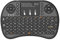 Rii Mini i8+ V2 Wireless + OTG Kabel F1 - Tastatur mit Hintergrundbeleuchtung mit Touchpad und Ein-/Aus-Taste für Amazon Fire TV, Smart TV, TV Box, PC, Playstation, Xbox, Computer