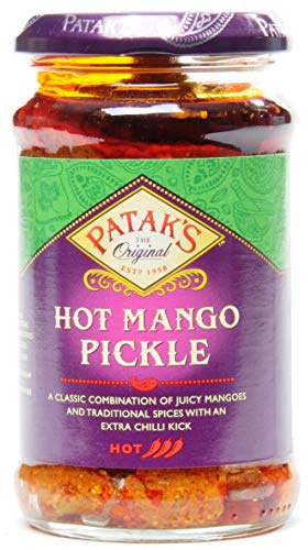 Pataks Pickles and Chutney (Hot Mango Chutney 2 x 283g)