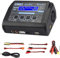 YUNIQUE GREEN-CLEAN-POWER - HTRC C150 Ladegerät Lipo RC 150W 10A | 1-6S AC/DC, Vielseitig für NiCd, Li-Ion, LiFe, NiMH, LiHV, PB | Inkl. USB-Ausgang, Schwarz