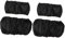 Toddmomy 4Pcs Kinderwagen Radabdeckung Schwarz Rollstuhl Reifenschutzabdeckung Kinderwagen Radabdeckung Schutzzubehör