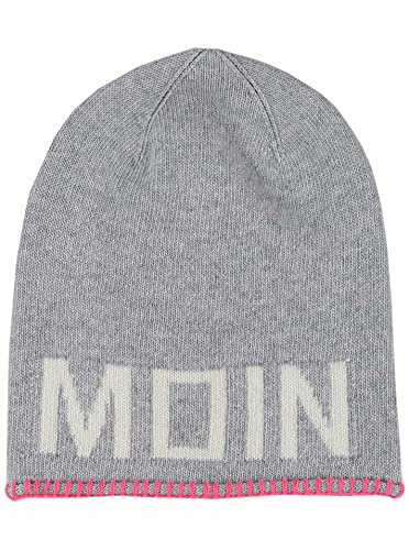 Zwillingsherz Slouch-Beanie-Mütze mit Kaschmir - Hochwertige Strickmütze für Damen Mädchen Jungen - Hat - One Size - warm und weich für Frühling Herbst und Winter