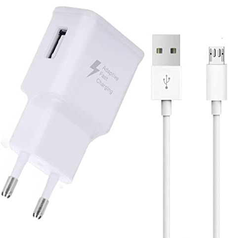 PH26 Ⓡ Chargeur Rapide 3A + Câble USB pour ASUS Zenfone 4 Max ZC520KL - Chargeur Ultra-Puissant 3A avec Câble Micro USB -Transfert de données Ultra Rapide
