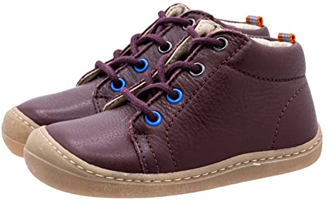 KOEL Lauflernschuh Barfußschuhe Barefoot Ben Leder Bordo, Schuhgröße:EUR 23