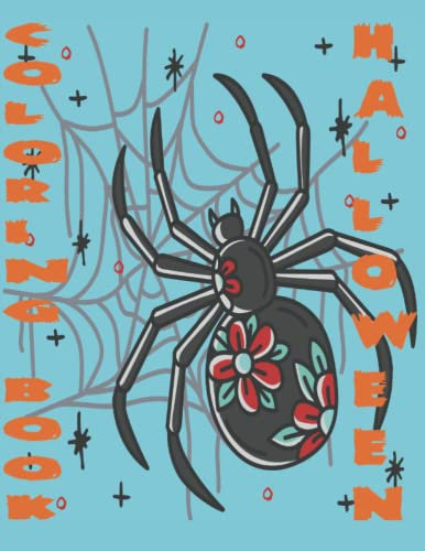 Coloring Book Halloween Malbuch erwachsene, gruselige malvorlagen zum Entspannen, DIN A4 Format mit 39 Malvorlagen zum fürchten: Horror Figuren ... Inspiration, für die Halloween Party Spielen