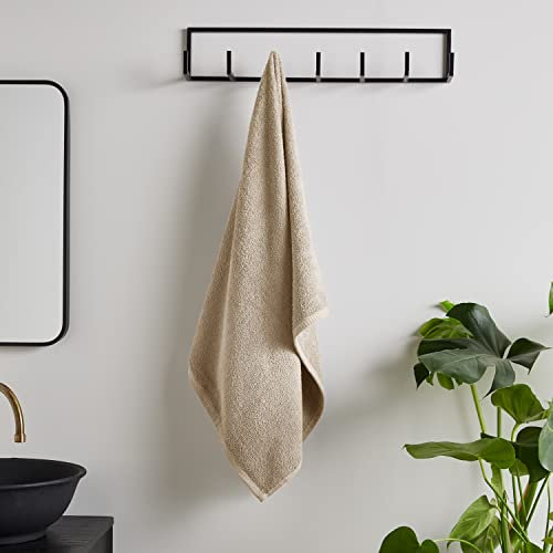 Catherine Lansfield Quick Dry Cotton Bath Sheet Natural