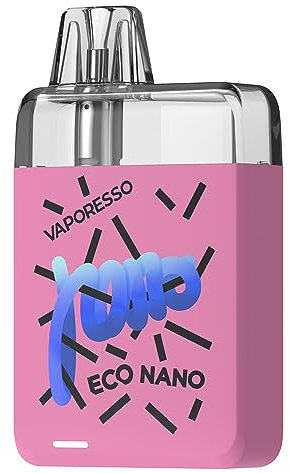 Original Vaporesso ECO Nano Pod Kit| 6ML MTL Starter Kit Built in 1000mAh Battery with 0.8ohm 1.2ohm ECO Nano Cartridge reach to 13000 Puffs No Nicotine No Liquid