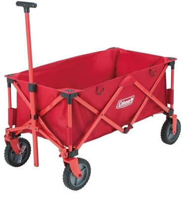 Coleman Faltbarer Mehrzweckwagen, 106 x 53 x 100 cm, Aluminium, Rot
