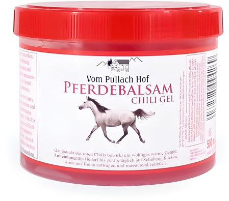 ECO PFERDEBALSAM CHILI GEL 500ml wärmend Pferdesalbe Pferdegel Sportgel Wärmegel Massagegel Balsam Creme 69