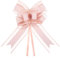 AWCIGG® 50 Stück Große Geschenkschleife, Rosa Dekoschleife, Ziehschleife, Geschenk Schleife mit Geschenkband Matt für Hochzeit, Auto, Weihnachten, Geburtstag, Geschenktüten, Geschenkkörbe
