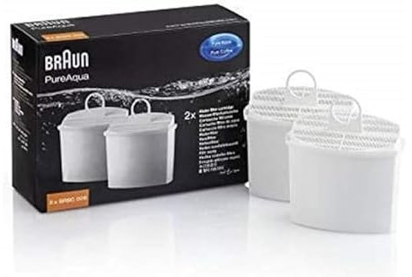 FIGEVIDA Confezione da 2 Filtri per Brita AX13210006 Compatibile per BRAUN