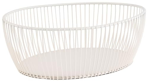 APS 30428 Korb -SVART- in whisper white 24 x 19 cm, Höhe 8 cm