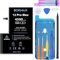 bokman Batterie pour iPhone 12 Pro Max Haute Capacité 4500mAh Li-ION polymère Remplacement avec Tous Les Kits d'outils et Bandes adhésives