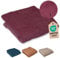 ULLENBOOM Krabbeldecke für Baby 120x120 cm, 100% OEKO-TEX Materialien, Made in EU, Dick & weich gepolstert, Cord Berry - ideal als Babydecke, Laufgittereinlage & Spieldecke Baby