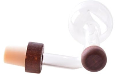 KESOTO Weinbelüfter, Ausgießer, Tropffreier Weinausgießer, Transparent, für Flaschen, Whisky Dekanter, Vatertagsgeschenk für Zusammenkünfte, Style B