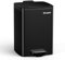 lovewind kitchen Bin, 20L Black Pedal Stainless Steel Trash Can, with Lid and Inner Bucket, Softly Close and Stay Open, Suitable for Kitchen, Bathroom and Living Room