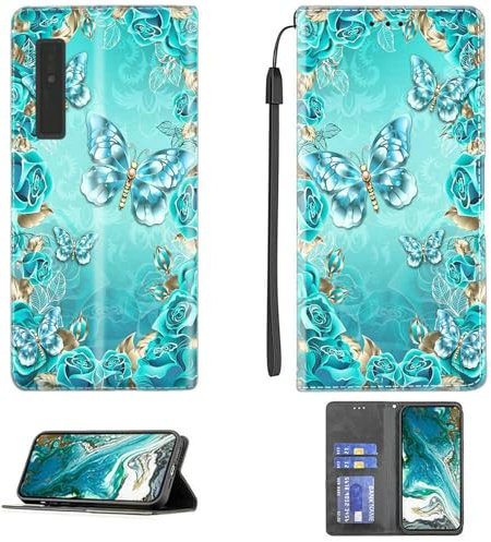 bojioderf Custodia Comaptibile per Onyx Boox Palma 2 ePaper eReader Case Custodia Cover Supporto Premium in PU [ con 9H HD Vetro Temperato] CPT28