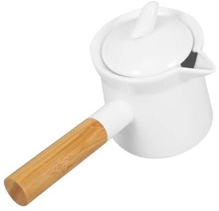 Gatuida Mini Cacerola De Cerámica Cacerola para Leche De Cerámica Olla De Leche Accesorio De Cocina