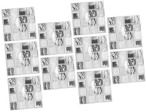 CANIGHT 10 Pegatinas Decorativas Para Azulejos Autoadhesivos Para Cocina Y Baño