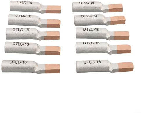 DTLC Kabelschuhe für Leitungsschutzschalter, Kupfer, Aluminium, Leitfähigkeit, Elektriker und industrielle Verwendung, 10 Stück (DTLC-16)
