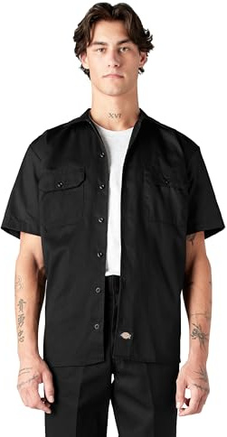 Dickies Men's Work Shirt Short Sleeved Workwear Shirt (Pack of 1)