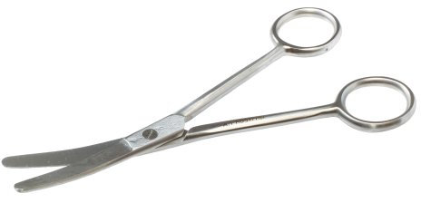 Schecker Gebogene Pfotenschere klein - Pfotenschere mit Mikro-Schliff