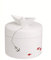 räder Wohnzubehör GmbH Porzellangeschichten Porzellandose, Porzellan, Weiß, D 11 cm H 8 cm