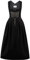 Stockerpoint Damen Amber Maxi Maxi Dirndl ohne Schürze, schwarz, 34