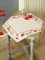 VERVACO Stickpackung Tischdecke Zählmusterpackung Kreuzstich Beim Nachmittagskaffee Stickdecken zum Selbersticken Stickset Weihnachten Kreativ Set für Erwachsene 80 x 80 cm Kreatives Geschenk