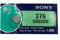 Sony 376 SR626W Uhrenbatterien, Silberoxid, quecksilberfrei, 5 Batterien
