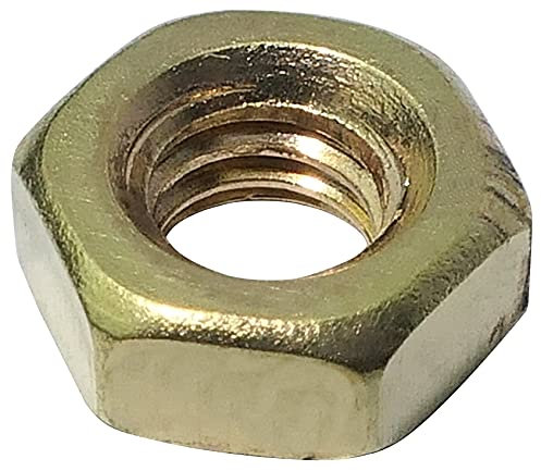 AERZETIX - C19168-50x dado esagonale - M4 7mm H3.2 mm - ottone