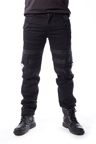 Vixxsin Liam Pants Männer Stoffhose schwarz
